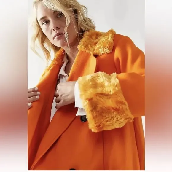 Free People Roxy Wool Coat/ Size XS